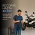 Moto Electrica Gogreen Shadow 2000W 20Ah 55 Km/h Alarma Led Variante Color Negro