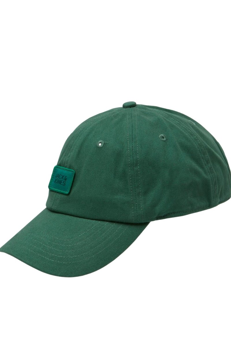 Gorro Classic Con Visera Y Logo Dark Green