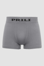 Boxer con pretina ancha Gris