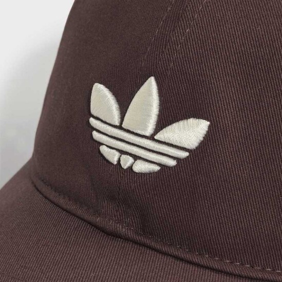 Gorro Adidas Adicolor Classic Trefoil Baseball Marrón