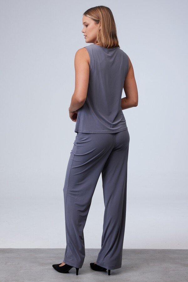 Set Blusa, Pantalón & Chaqueta GRIS OSCURO