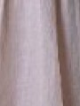 Vestido 100% lino con broderie Beige