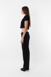 Baby Tee Arrowed Negro