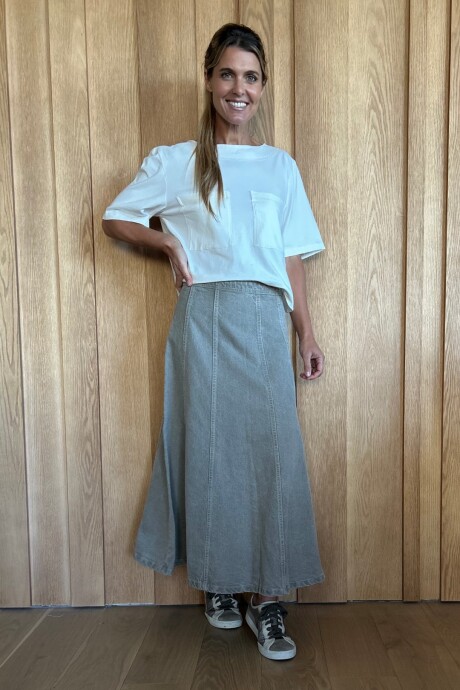 Pollera Mónaco Taupe