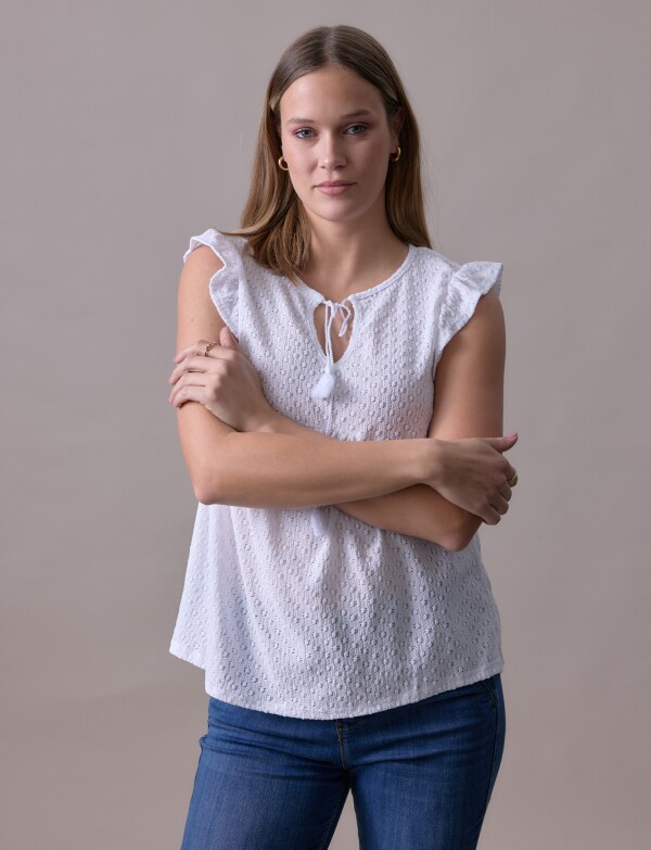 Blusa Calada BLANCO