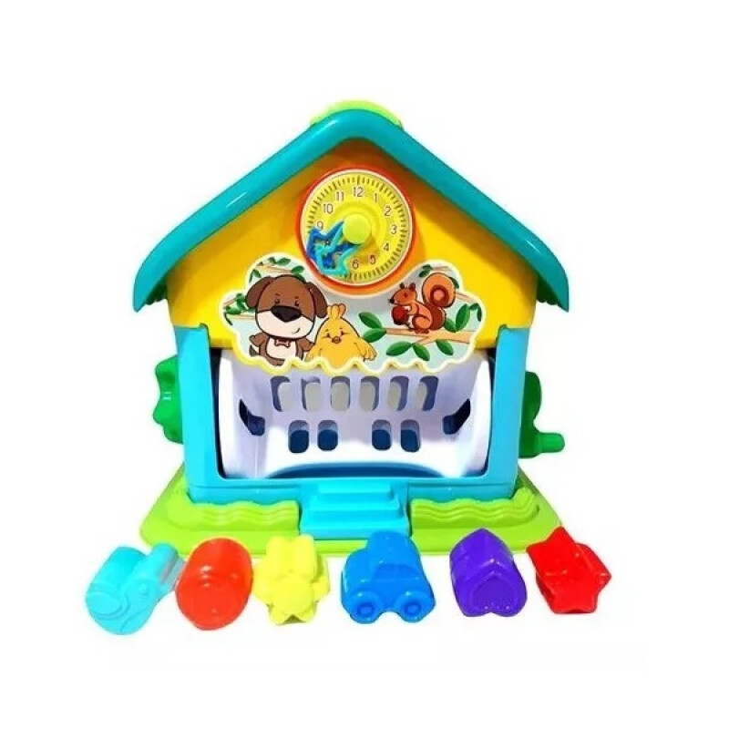 Casa De Actividades Didáctica Mini House Calesita - Color Multicolor Casa De Actividades Didáctica Mini House Calesita - Color Multicolor