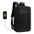 Mochila Porta Notebook Laptop C/puerto Usb Impermeable Variante Color Negro