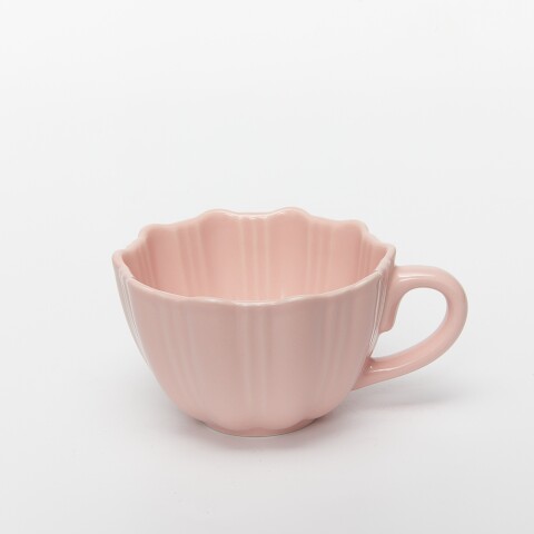 TAZA DE CERÁMICA (PÉTALO DE FLOR DE CEREZO/ROSA/240 ML) TAZA DE CERÁMICA (PÉTALO DE FLOR DE CEREZO/ROSA/240 ML)