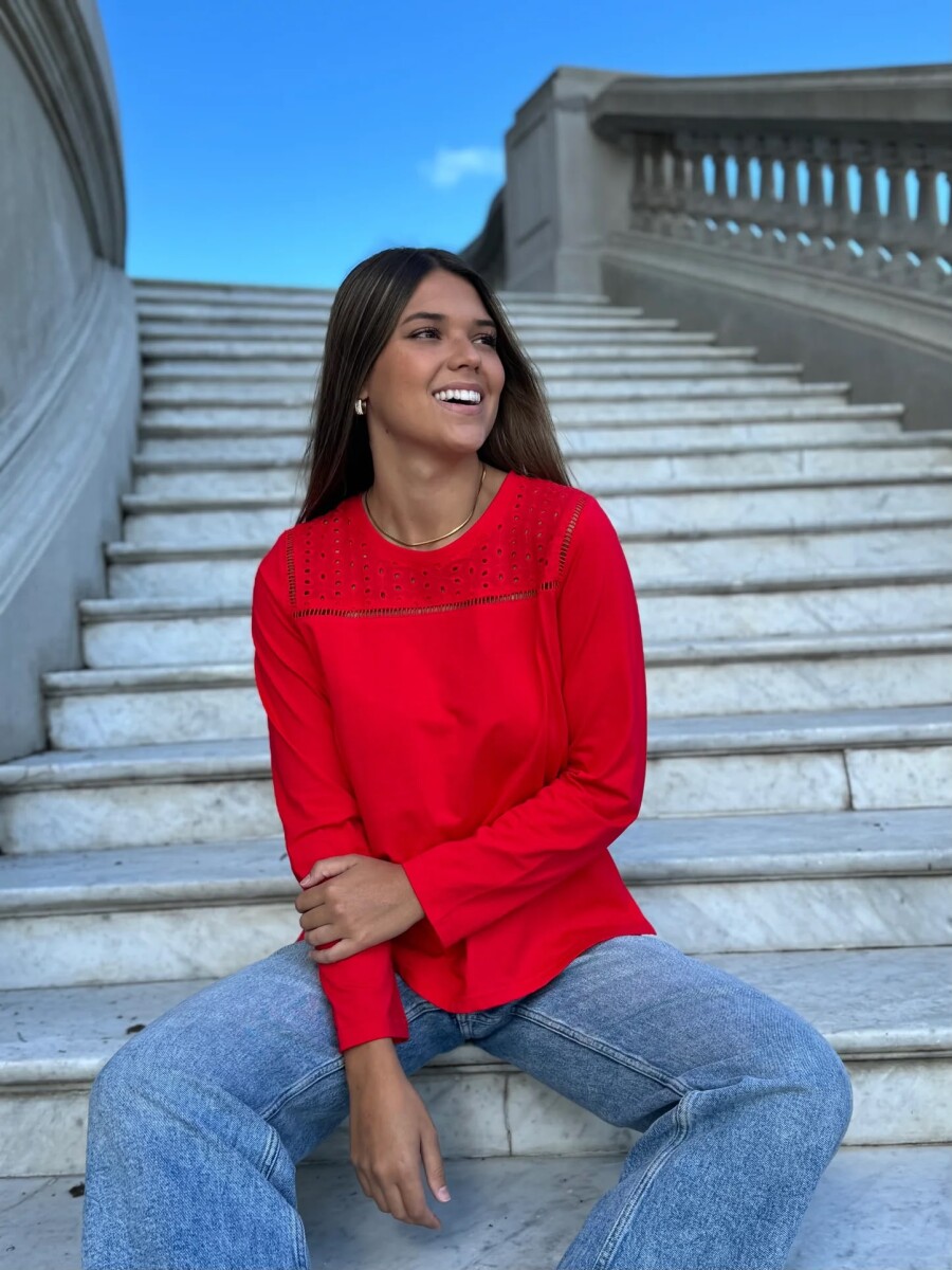 Remera A565 Rojo