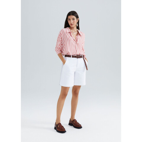 BERMUDA FEM BRANCO
