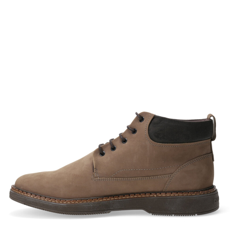 Botas de Hombre Democrata LOCK acordonada Taupe