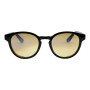 Lentes de sol De Policarbonato Redondo Flap Amarillo/Negro