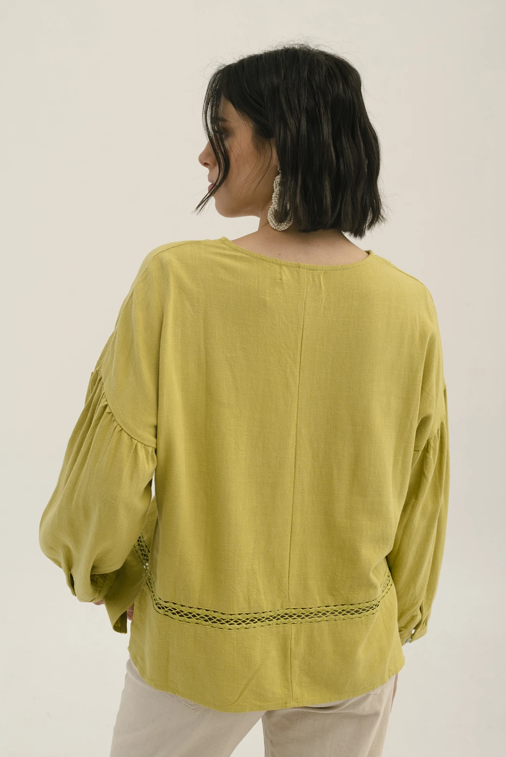 BLUSA MARTINA verde oliva 1