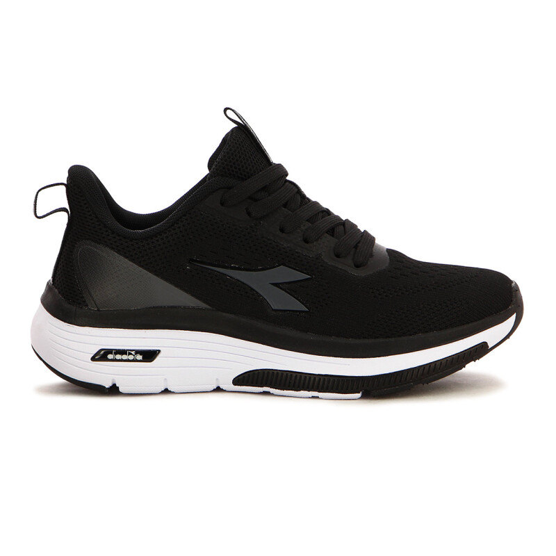 Diadora Moon Calzado Running Mujer- Negro/Blanco Negro-Blanco