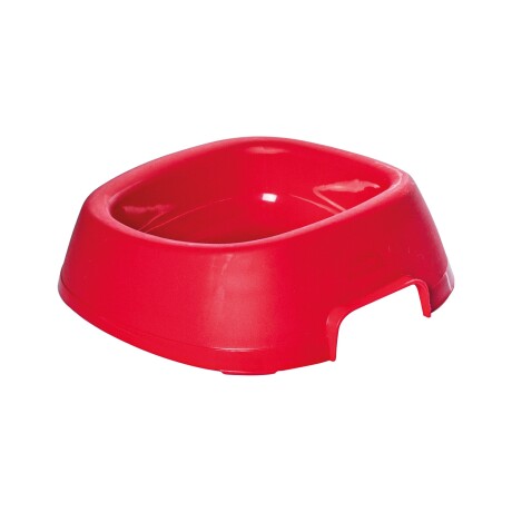 Bowl comedero de plástico para mascotas Plasutil 1.1lts Rojo