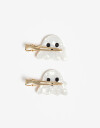 Horquillas con Accesorios Halloween Set De Hebillas Halloween - Combinacion Bicolor
