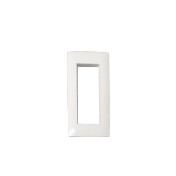 Plaqueta p/6 módulos - Presta blanco C51526