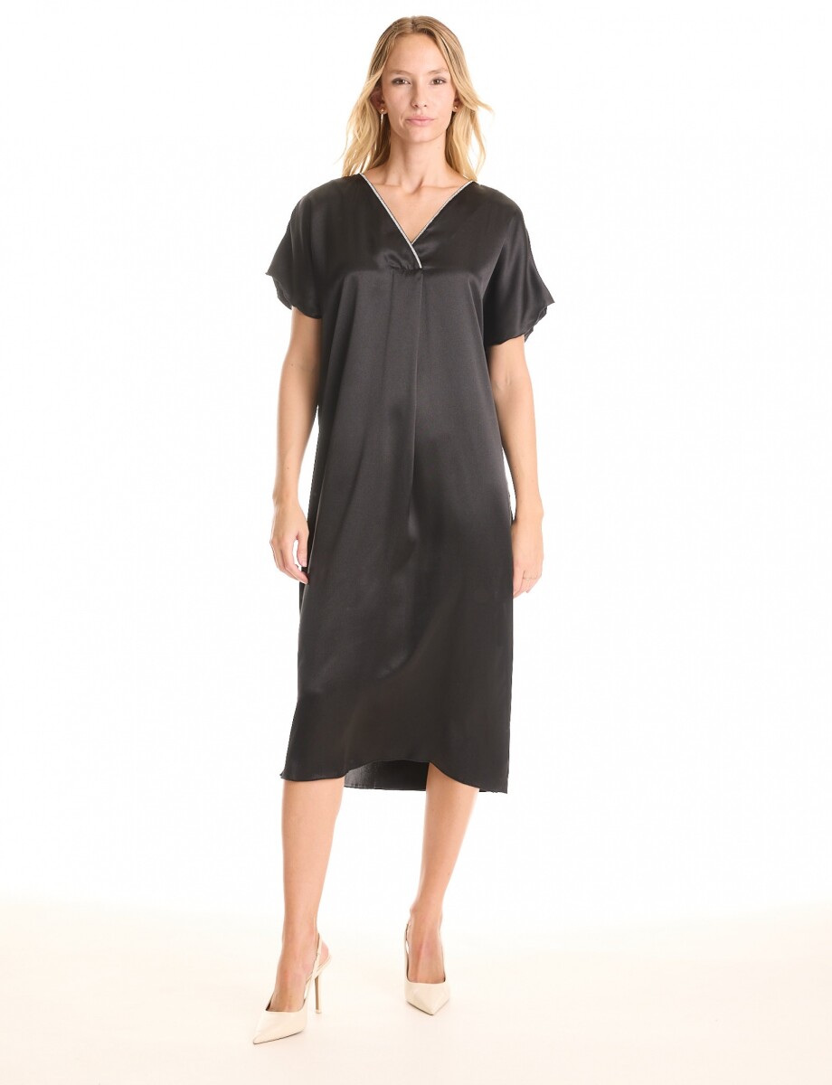 Vestido Staten & Strass - Negro 