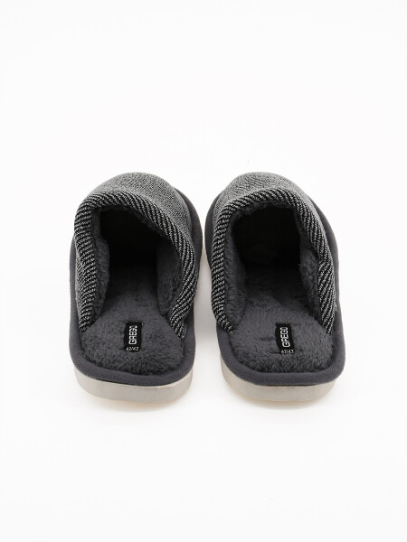 PANTUFLA NILO GRIS (V)