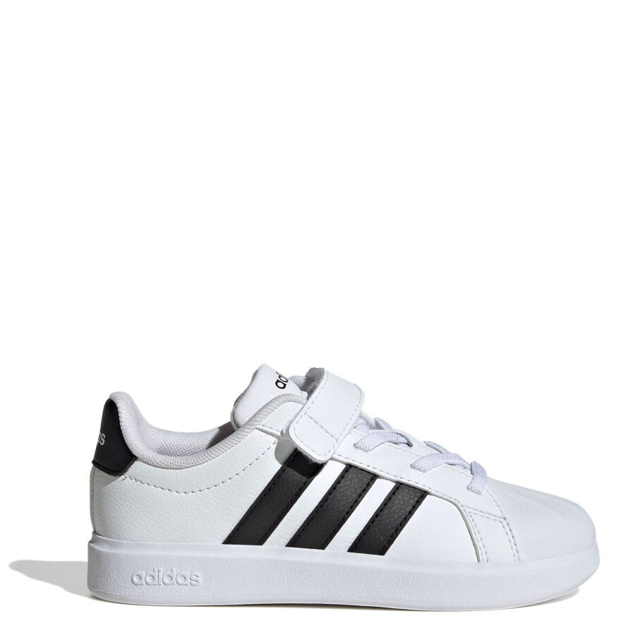 Championes de Niños Adidas Championes Streettalk Velcro Blanco - Negro
