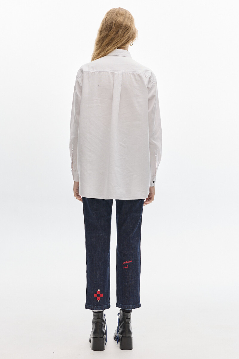Camisa Noble Oxford Blanco