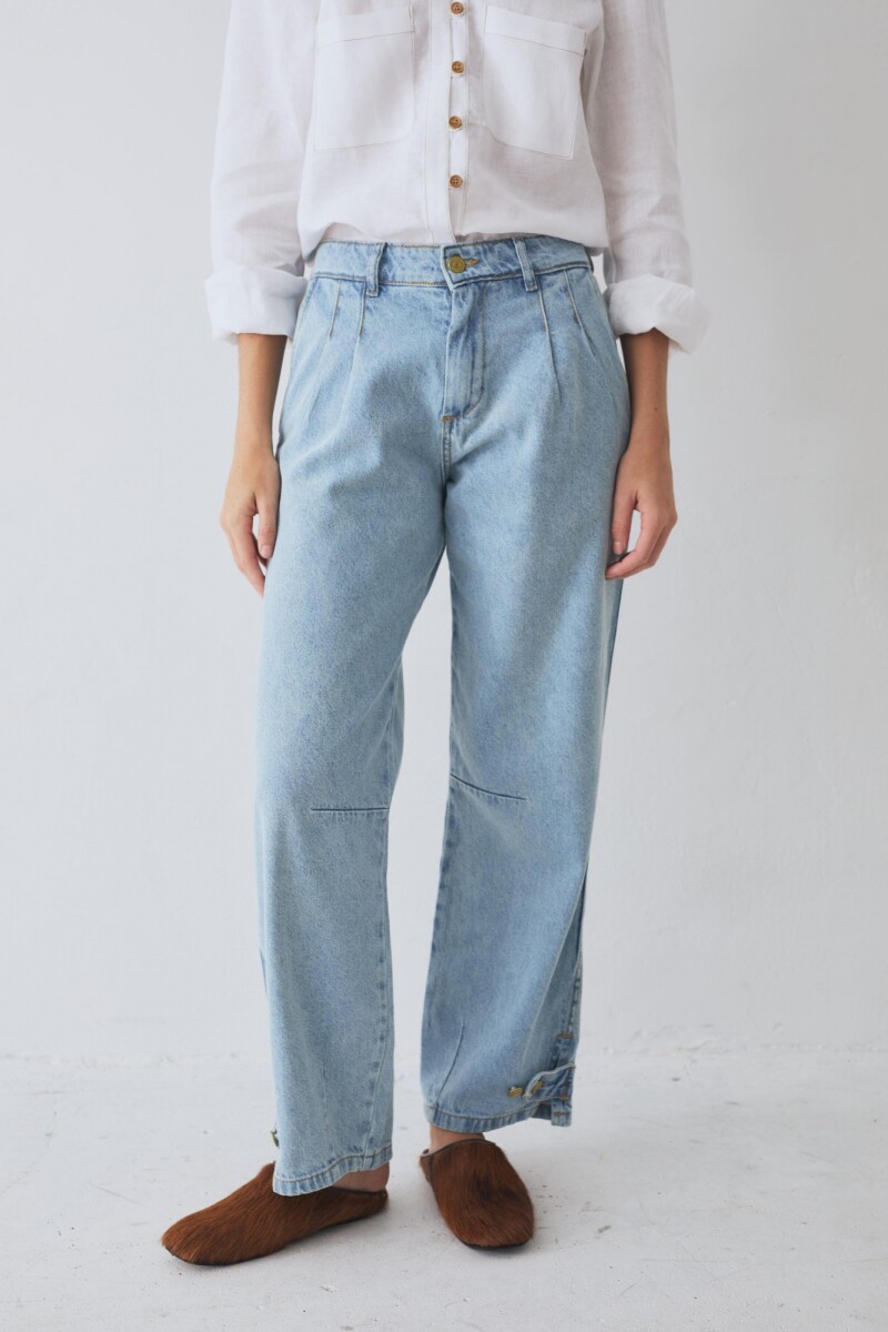 JEAN GAUCHO COOL Celeste