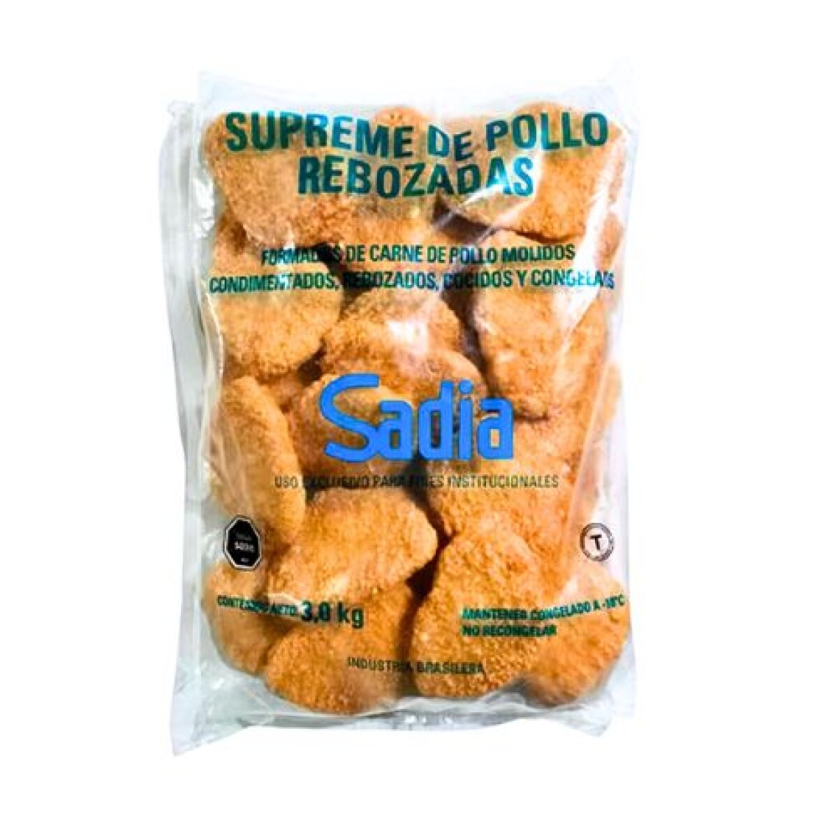 Pechugas pollo rebozadas Sadia - 3 kg 