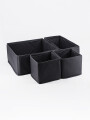 CAJAS ORGANIZADORAS SET 4PC GRIS