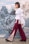 Pantalon Turenne Bordo