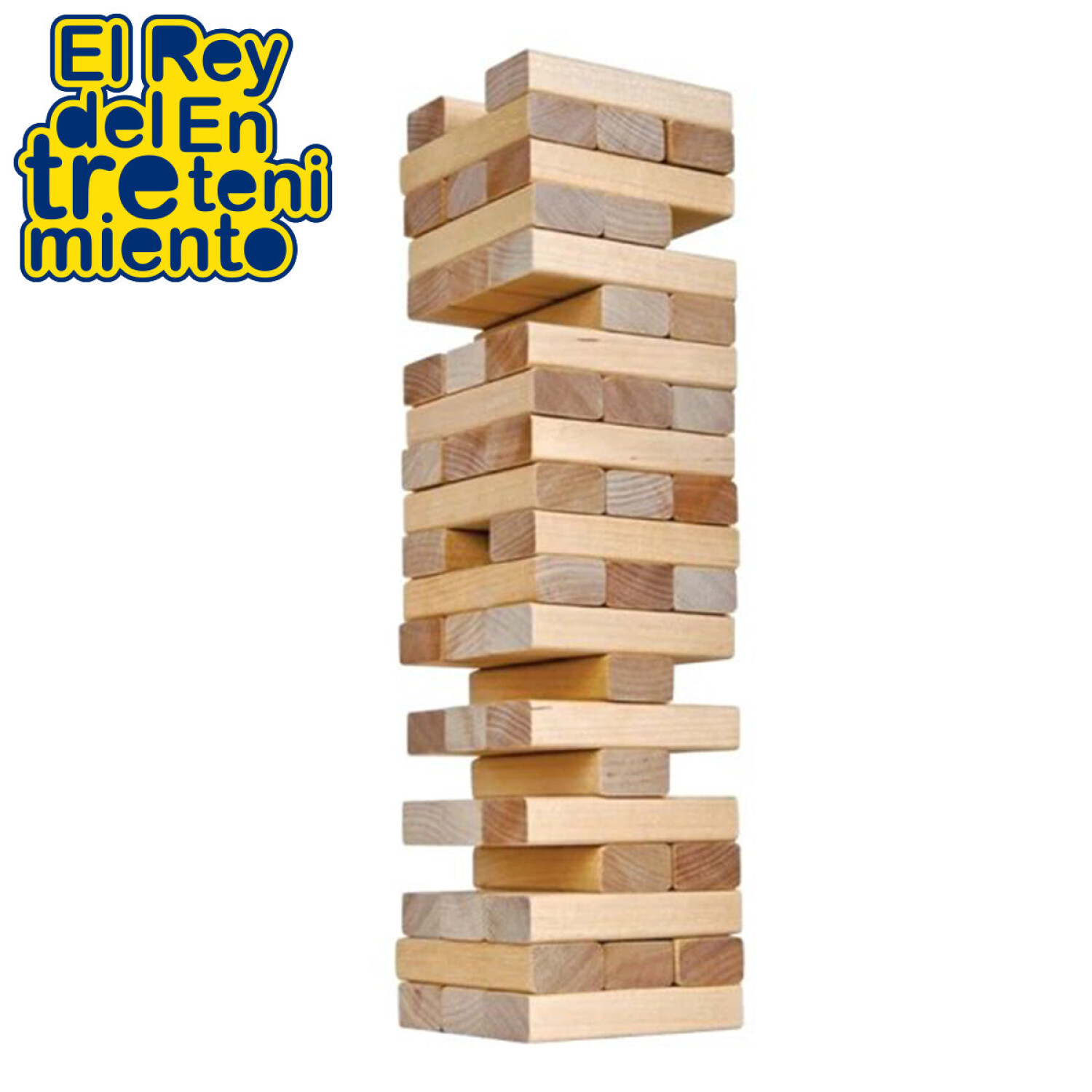 Ternuritas Yenga Ingenio 33 Piezas Madera Souvenir X Mayor