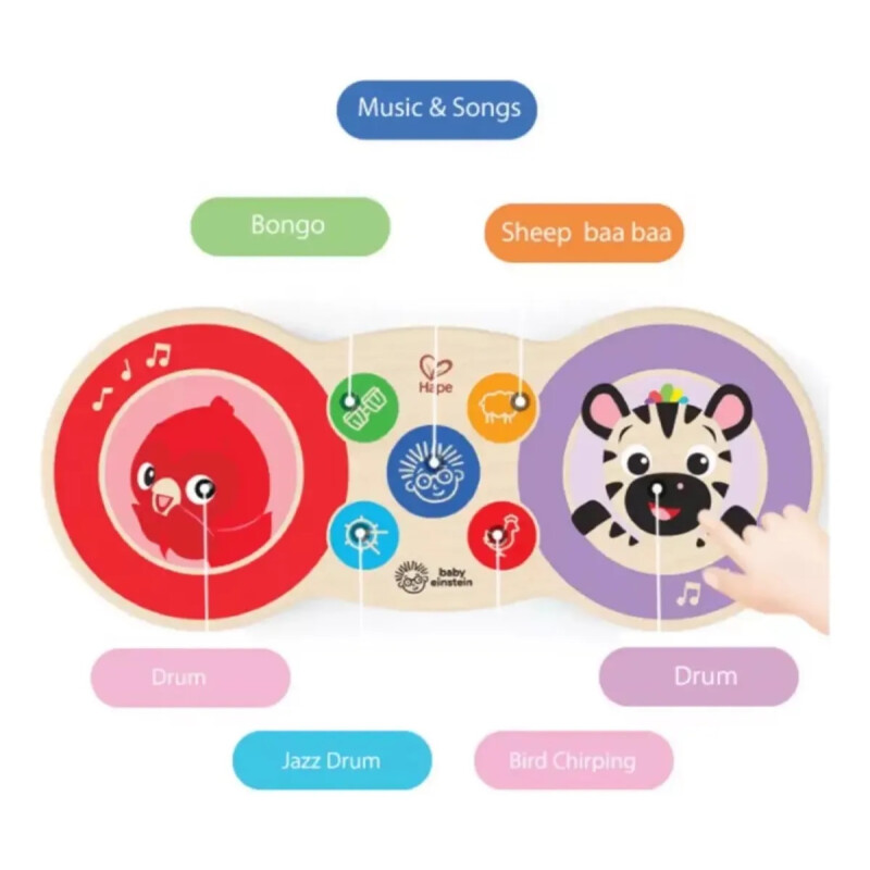 Bongo Magic Touch Upbeat Tunes Hape Bongo Magic Touch Upbeat Tunes Hape