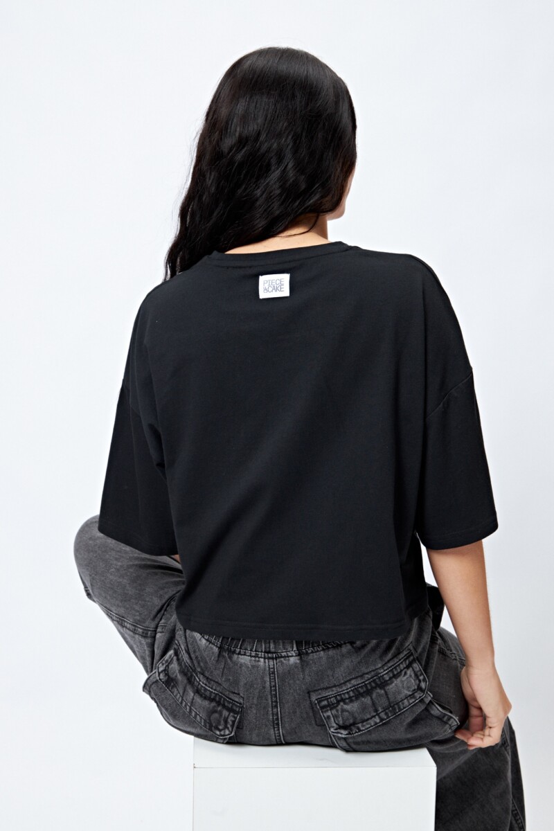 REMERA LETSI Negro