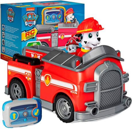Vehículos Paw Patrol A Control Remoto Juguete 15 Cm Marshall