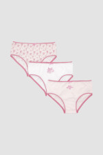 Pack x3 bombachas niña Pale pink