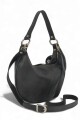 Cartera de mujer cuero 100 % Cartera Bandolera 100% Cuero Negro