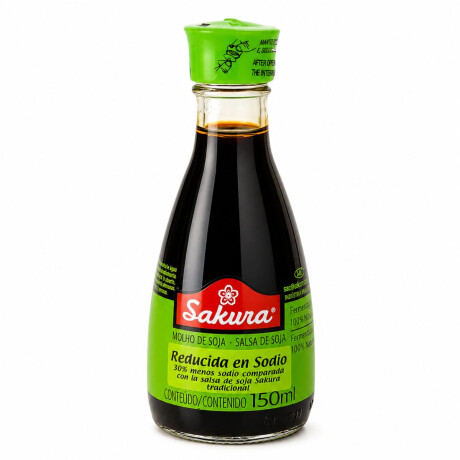 Salsa de Soja reducida en sal Sakura 150 Ml Salsa de Soja reducida en sal Sakura 150 Ml