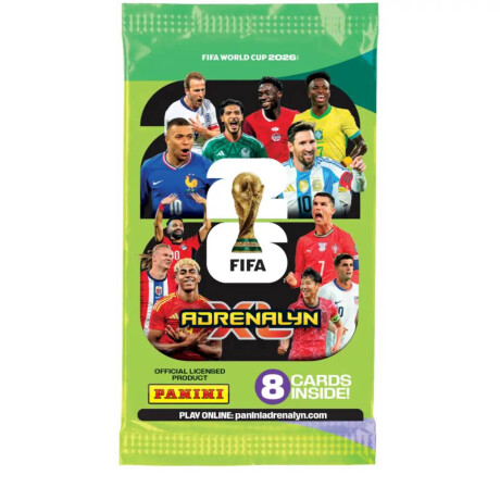 Tin box Cartas Adrenalyn Mundial 2026 Classic