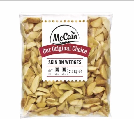 PAPAS GAJO PIEL 2,5 KG MCCAIN PAPAS GAJO PIEL 2,5 KG MCCAIN