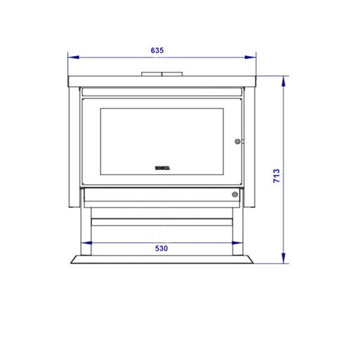 COMBO BOSCA CALEFACTOR GOLD 450 + KIT DE TECHO 6" COMBO BOSCA CALEFACTOR GOLD 450 + KIT DE TECHO 6"