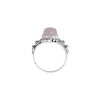 Anillo Oval-Plata 925-Piedra Cuarzo rosa-AN3946 conpiedra