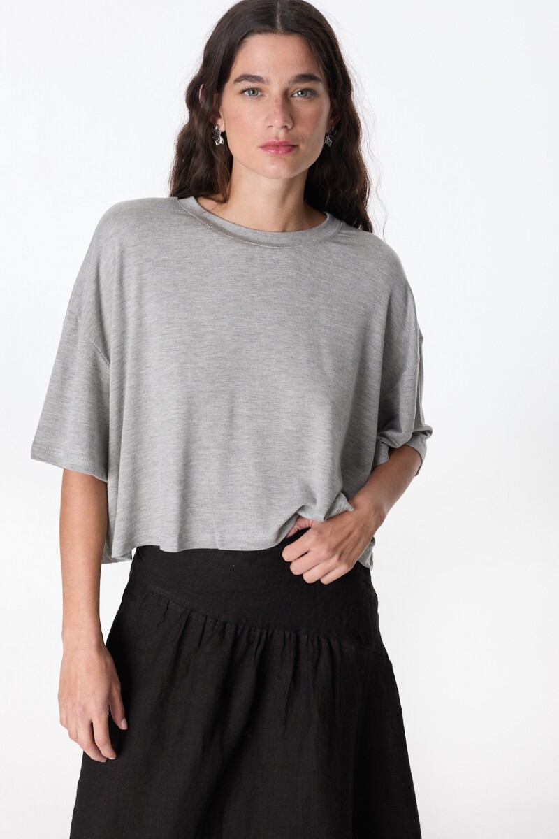 Boxy Tshirt Gris