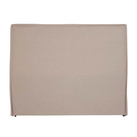 RESPALDO 2 PLAZAS TELA NATURAL-BEIGE ZOE