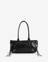 City Cartera Formato Baguette - Negro