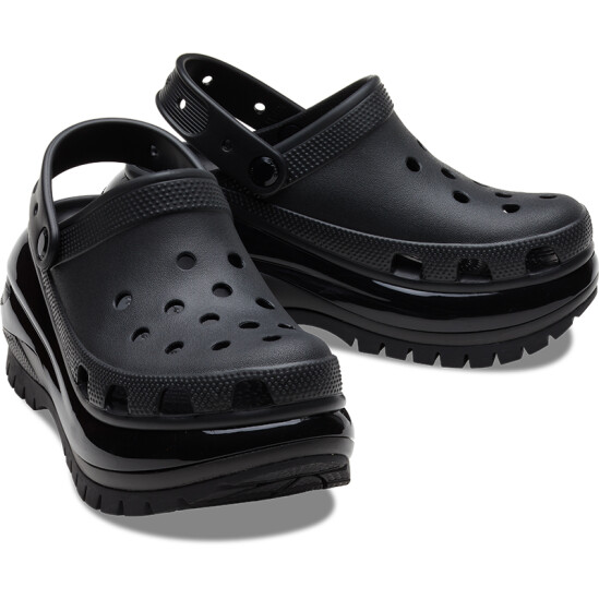 Crocs Classic Mega Crush Negro