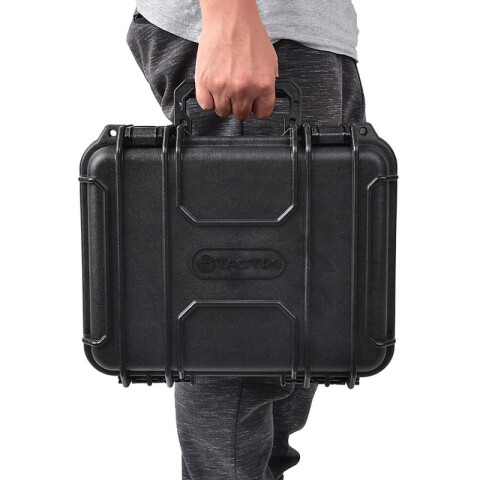Maletín negro mediano con espuma IP65 TT0164