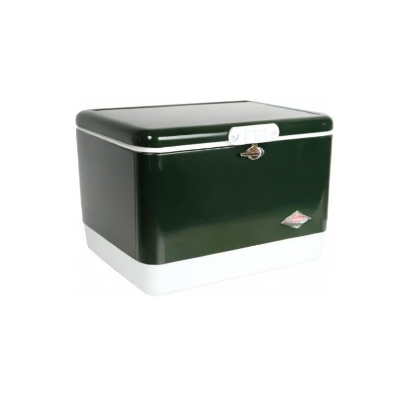Conservadora Coleman Deluxe Acero Inox 51 L Verde