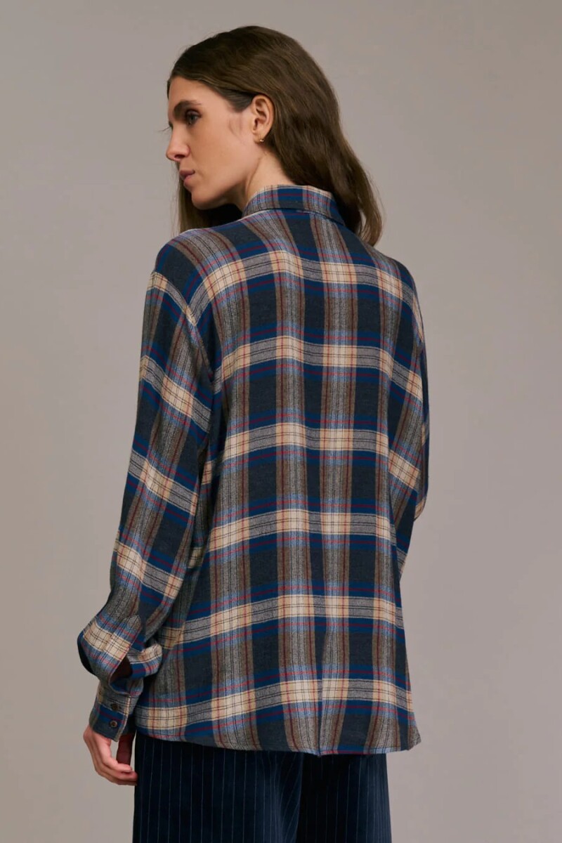 CAMISA CASTILANA Navy