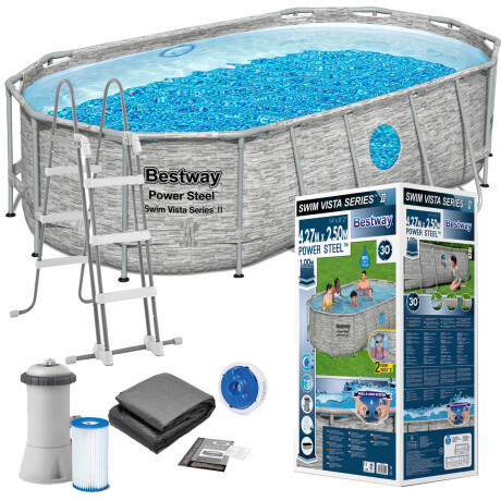 Piscina Bestway Rattan 7250 L Estructural 427x250cm Bsw056714