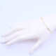Pulsera oro 18k veneciana con bolitas. Pulsera oro 18k veneciana con bolitas.