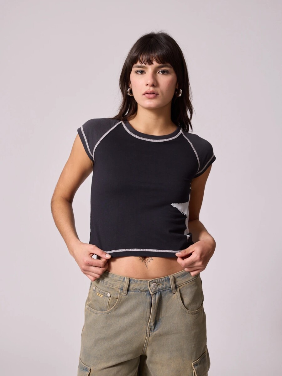 T-SHIRT DIXIE MELMAN - NEGRO 